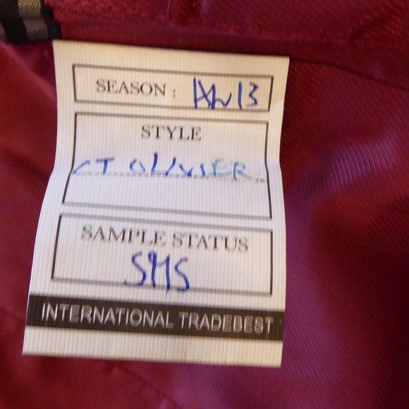 LK Bennett Light Weight Raspberry Pink Double Breasted Trench Coat USA Size 4 - Picture 10 of 15